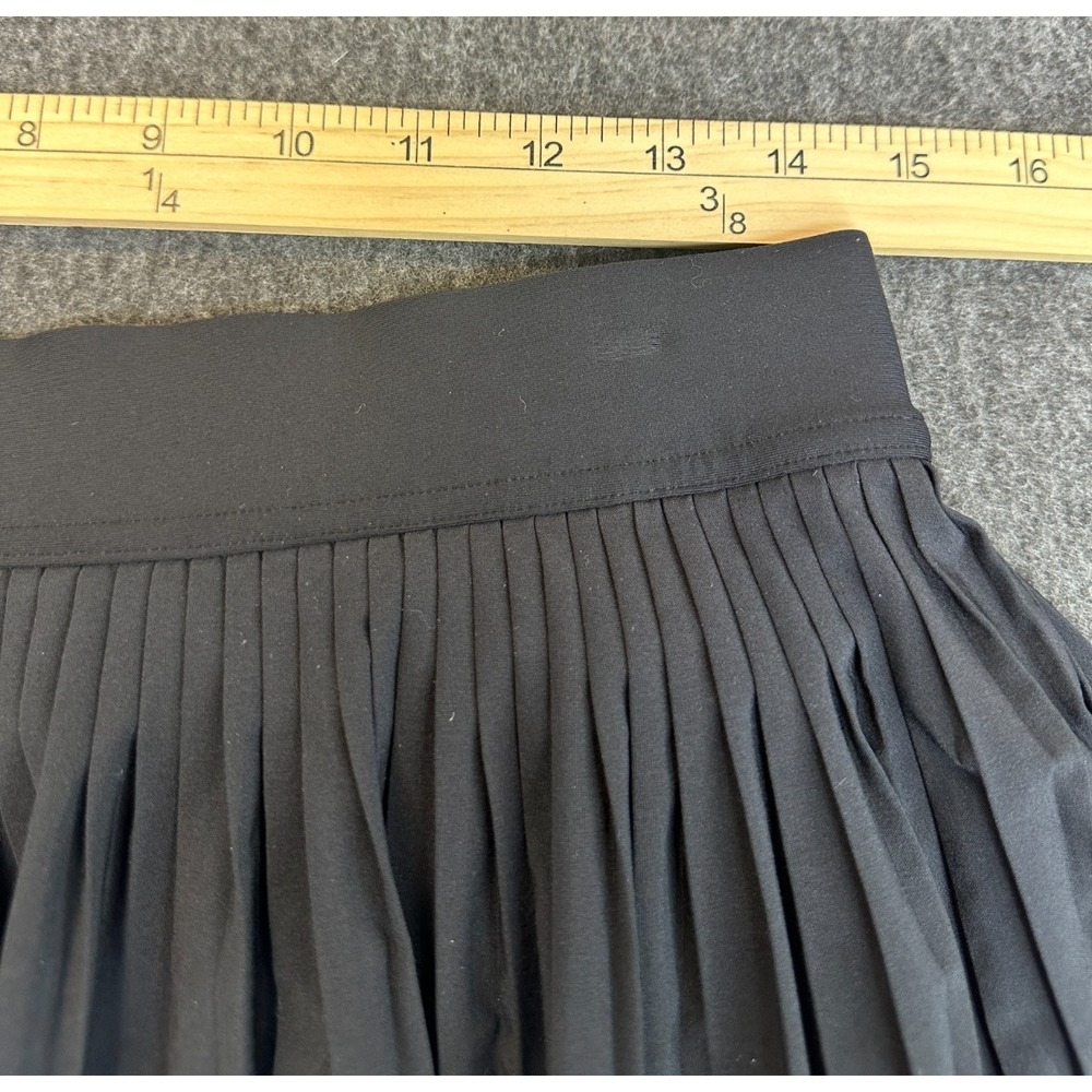 Lululemon Varsity High-Rise Pleated Tennis Skirt Shorts Pocket Skort Black 10 - Picture 12 of 16